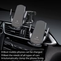 15W Fast Car Wireless Charger สำหรับ Samsung Galaxy S10 S20 S21 S22 Ultra Plus หมายเหตุ10 20 Ultra Car Holder อัตโนมัติ Smart Sensor