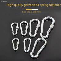 ❁❏ M6 M8 M10 304 Stainless Steel Spring Multifunctional Snap Shackle Chain Fastener Hook Carabiner Quick Link Lock Ring Hook Snap