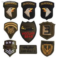 ✷ Tactical Patch U.S. Embroidery Sticker Airborne 101 Division Military Armband Iron-on Transfers for Clothing Shield Morale Badge