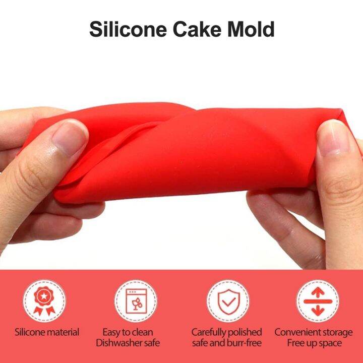 silicone-mini-cake-molds-4-inch-round-baking-pan-non-stick-silicone-baking-mold-bakeware-pan-reusable-set-of-6