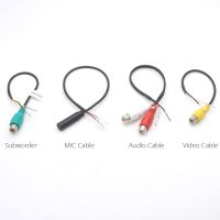 、‘】【’ 4 6 8 10 14Pin DIY Connector 66P For  Navigation Multimedia Car Radio Stereo RCA Subwoofer Camera IN USB Cable Adapter