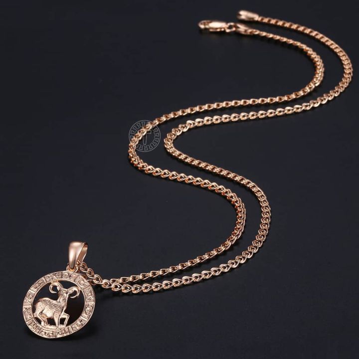 cw-12-zodiac-sign-constellations-pendants-necklaces-for-women-men-585-rose-gold-color-male-jewelry-fashion-birthday-gifts-gpm16