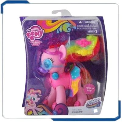 ใหม่เอี่ยมของแท้การตกแต่งชุด Pony Polly Rainbow Series ของฉันโพนี่น้อยวิเศษเรนโบว์แดชรูปแบบที่แตกต่างกัน