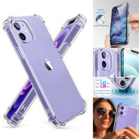 ♥Readystock + Gratis Ongkir♥กันกระแทกแบบใสเคสโทรศัพท์สำหรับ iPhone 14 13 12 11 7 8 6S Plus X XR XS 12 Pro Max SE 2020 5 S ฝาหลังเคสซิลิโคน