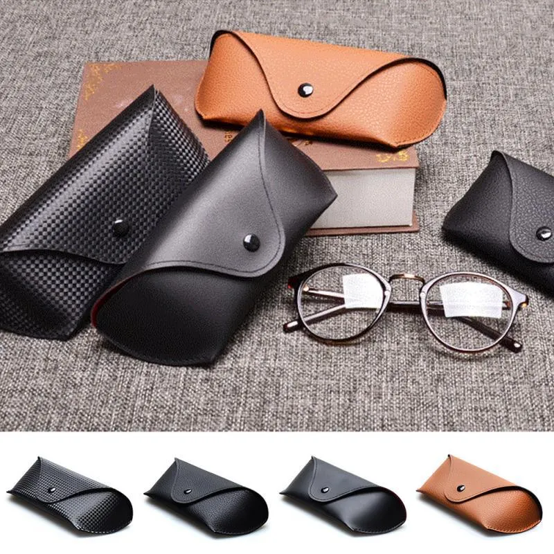 PU Sunglasses Case with Buckle Fashion Eyeglasses Box Soft Glasses Holder |  Lazada Singapore