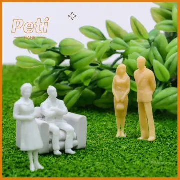 1:75 Scale Model Miniature White Figures Architecture Model Human Scale  Peoples