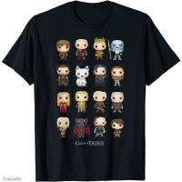 HOT ITEM!!Family Tee Couple Tee Game Of Thrones Group Shot Pop Art Figures T-Shirt T-Shirt For Adult