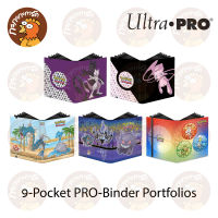 Ultra PRO - Pokemon 9 Pocket PRO Binder Portfolios แฟ้มใส่การ์ด ลายโปเกมอน ลิขสิทธิ์แท้ 100%