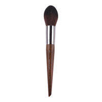 Professional Blusher Brush 160ไม้ธรรมชาติ Wavy Synthetic Fiber Angled Precision Blush Brush Makeup