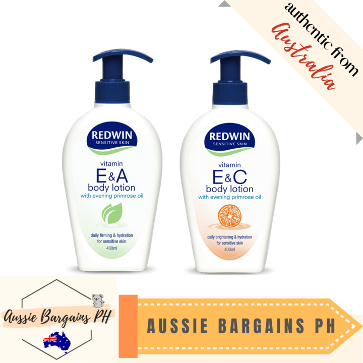 Redwin Vitamin E & A Body Lotion 400 mL Lazada PH