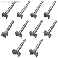 10mm-40mm Forstner Carbon Steel Boring Drill Bits Woodworking Self Centering Hole Saw Tungsten Carbide Wood Cutter Tools Set