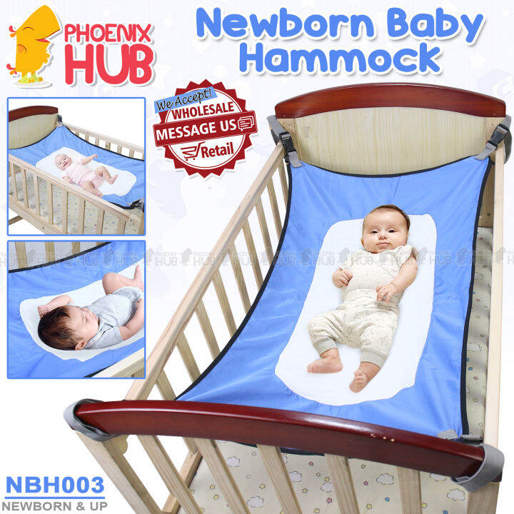 Phoenix Hub NBH003 Newborn Baby Hammock Swing Folding Infant Crib