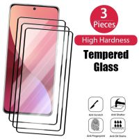 3Pcs Tempered Glass For Xiaomi Poco X3 NFC X2 M3 M2 C3 F2 Pro F3 Protective Film Mi 10 10T 11 Lite 11X Pro 10I 11I Mix 2 3 Glass