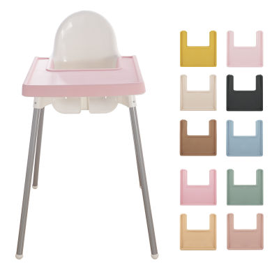 Childrens High Chair Placemat All-inclusive Silicone Table Mat Baby Feeding Accessories Leakproof Easy To Clean BPA Free