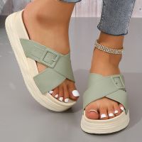 ✲■❈ Women Flats Slippers Platform Casual Sandals Beach Shoes Summer Flip Flops 2023 New Slingback Dress Slides Walking Dress Zapatos