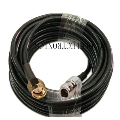 SMA Male to N Female Connector RG58 50-3 RF coax coaxial Cable 15/50cm 1m 2m 3m 5m 15m 10m 20m 30m 50m Electrical Connectors