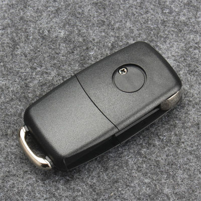 เคสฝาครอบที่ห้อยกุญแจรีโมทรถยนต์3ปุ่มรีโมทเคสกุญแจสำรองเข้าใช้ได้กับ Jetta สำหรับ Passat