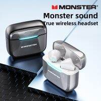 ของแท้ Monster GT11 หูฟังเกมมิ่ง HiFi บลูทูธไร้สาย พร้อมไมโครโฟน 500mAh สําหรับเล่นกีฬา