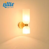 Wall Lamp Outdoor E14 AC 220V Glass Wall Lamp Waterproof Up And Down Luminous Lighting Balcony Indoor Home Decoration Lights