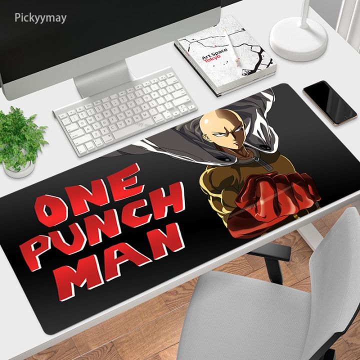 one-punch-man-แผ่นรองเมาส์อะนิเมะ-ตู้เกมพีซี-mausepad-game-แผ่นรองเมาส์ขนาดใหญ่-แผ่นรองโต๊ะ-mousepad-อุปกรณ์เสริมพรมยาง-xxl