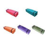 Camping Pad Travel Bed Beach Mat Fine Workmanship Foldable Design Waterproof Dustproof Space Saving Picnic Cushion Red