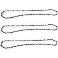 3Pcs 14 Inch Chainsaw Chisel Chains 3/8LP 0.05 for MS170 MS171 MS180 MS181 Electric Saw