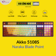 Bàn phím AKKO 5108S Naraka Blade Point RGB Hotswap Silver sw