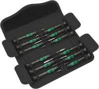 Wera 05073677001 Kraftform Micro 12 Electronics 1 Screwdriver Set for Electronic Applications, 12 Pieces