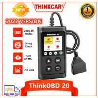 THINKCAR Thinkobd 20สำหรับทุก Car สแกนเนอร์ OBD2รีเซ็ตปิดไฟเครื่องสนับสนุนเครื่องมือวินิจฉัยมืออาชีพ Car อัตโนมัติ OBD2เต็ม10ฟังก์ชั่นยานยนต์ Obd 2สแกนเนอร์สำหรับ Toyota สำหรับ Ford สำหรับรถบรรทุกขนาดเบาและ SUVs