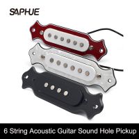 6 String Acoustic Guitar Sound Hole Pickup Pre-Wired Pickup Set Up Pots Knobs Jack Soundhole Pickup Multi-colour options