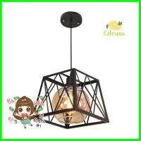 ไฟช่อ CST 6892-1 แก้ว/โลหะ/สีดำ 1หัวPENDANT LAMP CST 6892-1 BLACK/1LIGHT **สินค้าแนะนำ**