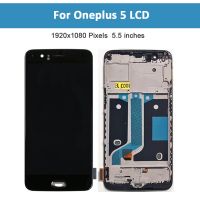 ZZOOI New OLED LCD For Oneplus 5 A5000 LCD Display Touch Screen With Frame Digitizer Replacement For One Plus 5 1+5 A5000 LCD Display