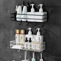 Bathroom Shelf Shelves Storage Organizer Shampoo Shower Wall Shelf Storage Box Basket Kitchen Seasoning Bathroom Accessories