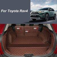 หนังเสื่อลำต้นรถสำหรับโตโยต้า RAV4 2008 2009 2010 2011 2012 2013ป้องกันสกปรกป้องกันถาดขนส่งสินค้า Liner อุปกรณ์จัดแต่งทรงผม