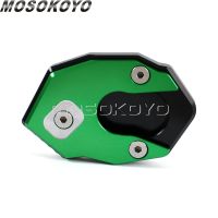 Motosikal Hijau Kickstand Kaki Sisi Berdiri Membesarkan Pendirian untuk Kawasaki Z900 Z650 2017 Motosikal Taman Pad Sokongan Plat