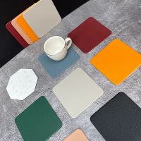 Solid Color Water Oil Resistant Non-slip Kitchen Placemat Coaster Insulation Pad Dish Coffee Cup Table Mat Home Decor 51108