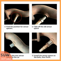 ? SUW รถออกซิเจน O2 SENSOR M18X1.5mm CEL Fix check Engine Light eliminator ADAPTER