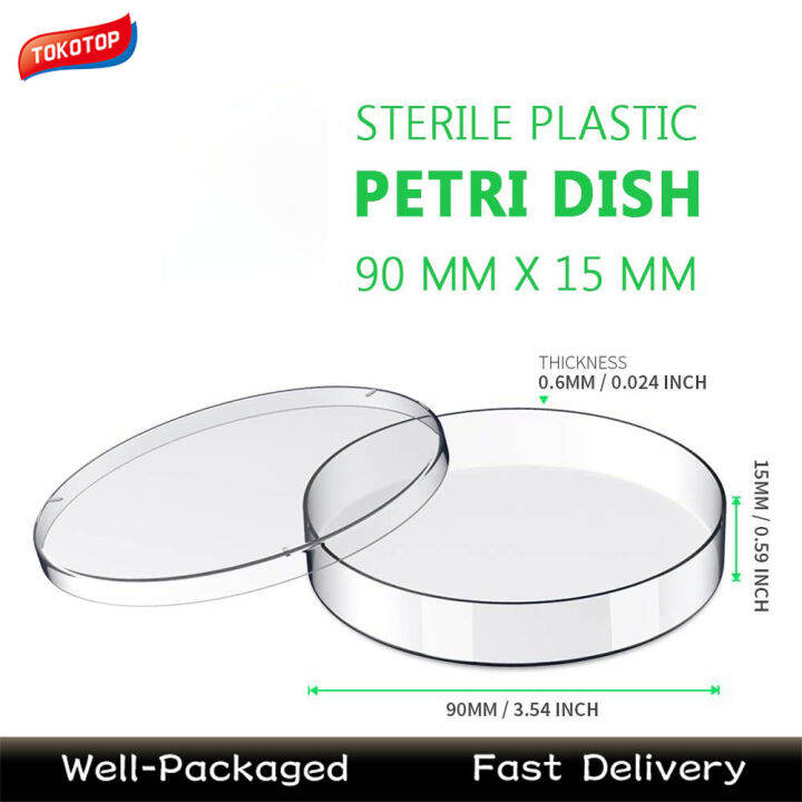 1 set Petri Dish Glass Borosilic Glass Petri Dish with Lid 90mm 100mm