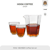 MHW-3BOMBER Hexangular Coffee Server and Octagonal Cup - เหยือกเสริฟกาแฟขนาด 360 ml / แก้วกาแฟขนาด 60 ml