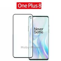 P-One ฟิล์มกระจกนิรภัย OnePlus 8 เต็มจอ 5D กาวเต็ม (สีดำ)