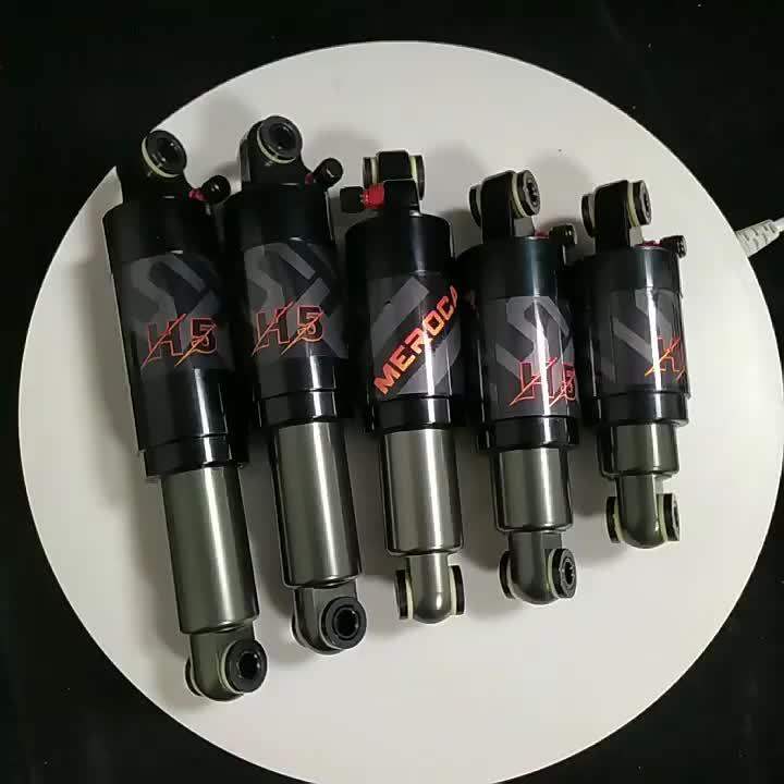 MEROCA Mountain Bike Rear Air Shock 125mm150mm165mm190mm200mm Scooter