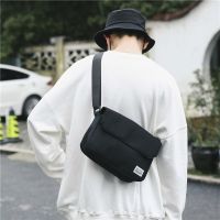 Casual Men Nylon Sports Crossbody Bag Teenager School Bag