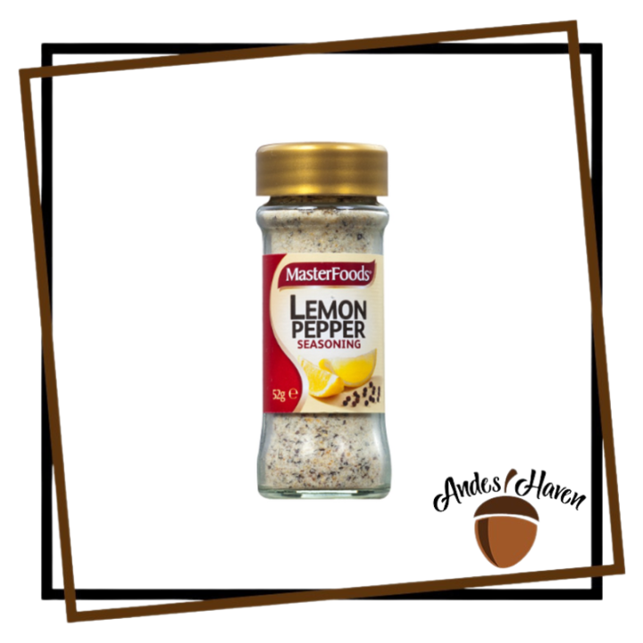 【MasterFoods】Lemon Pepper Seasoning 52g Lazada