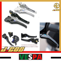 Vespa Sprint Primavera CNC ก้านคลัทช์เบรคอลูมิเนียมปรับแผ่นดิสก์ด้านหน้าคันโยกดรัมหลัง