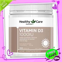 Free and Fast Delivery Healthy Care Vitamin D3 1000iu 500 Capsules helps promote calcium absorption. Enhance