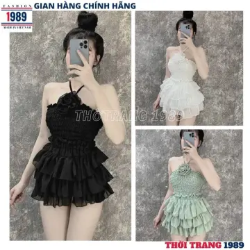 Sét đồ nữ chân váy mặc nhà đồ bộ gấu bộ đi chơi đồ ngủ nữ đồ bộ ngủ mặc nhà  đồ bộ ngố đồ thun mặc nhà  Giá Sendo khuyến