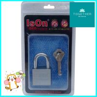 กุญแจลูกปืน ISON 899 CS-40MM 40 มม. สีเงินPADLOCK ISON 899 CS-40MM 40MM SILVER **ลดราคาจัดหนัก **