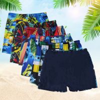 Multi Prints Men Elastic Swimming Trunk Swimwear Beach Swim Sport Short Briefs Surfing Summer Swimsuit Boxer Shorts Bathing Suit Swimwear