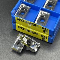 APKT1135 APKT1604 PDER-MA APKT1604PDER-G2 APKT1604 MA3 อลูมิเนียมแทรกคาร์ไบด์มิลลิ่งแทรก CNC Lathe Cutte เครื่องมือ