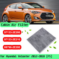 Car Accessories Carbon Cabin Air Conditioning Filter for Hyundai Veloster 2012 2013 2014 2015 2016 2017 2018 FS 97133-2E200